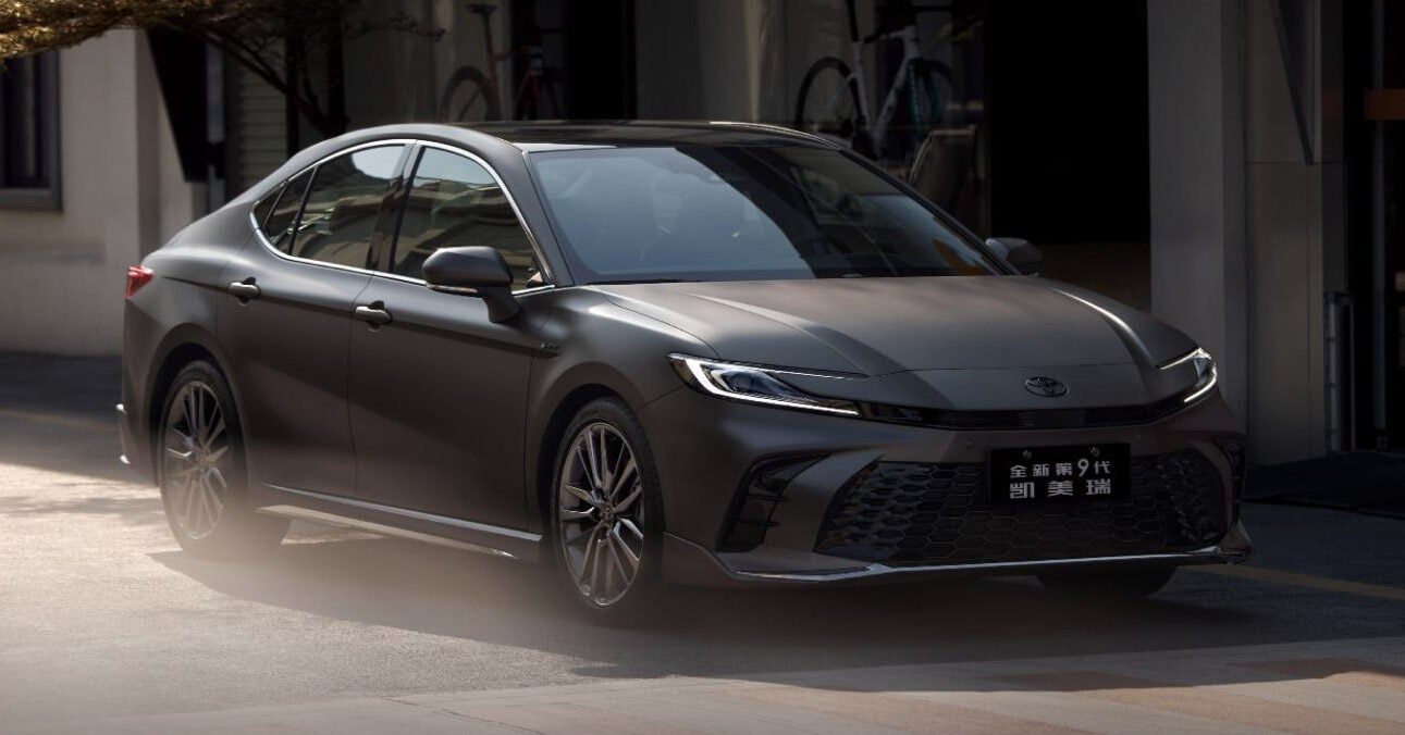 Toyota Camry HEV China 2025 — экстерьер, вид спереди, рынок China