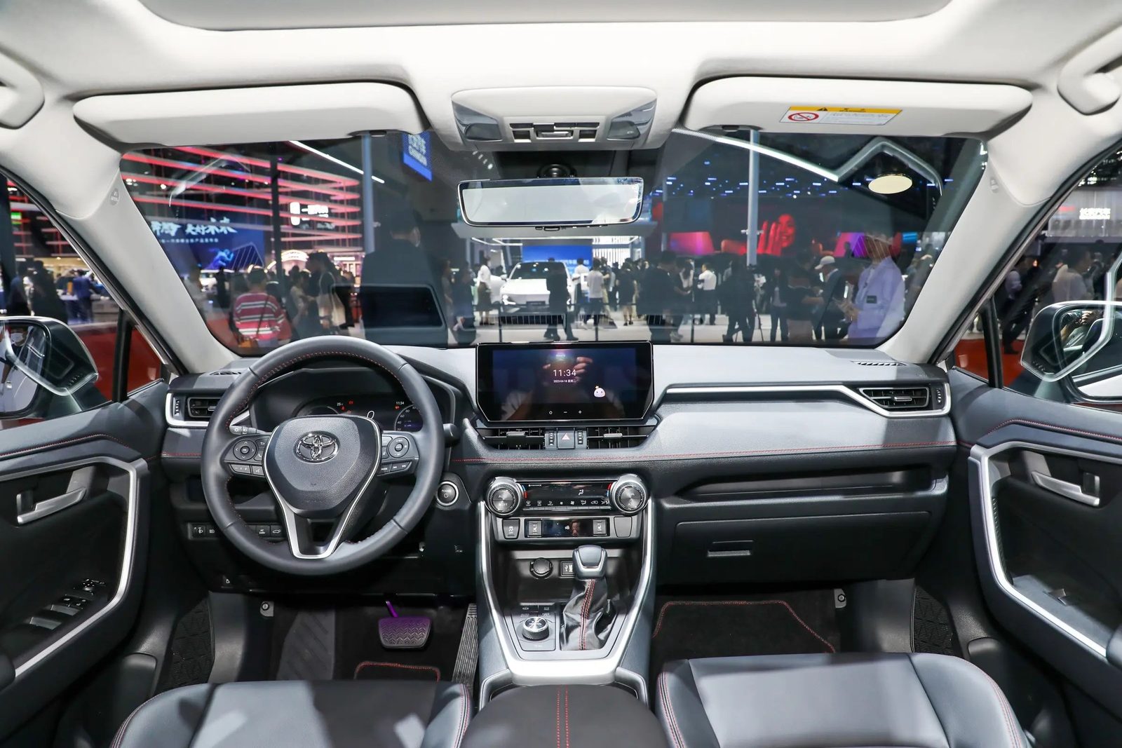 Toyota RAV4 Rongfang / Wildlander PHEV China 2021 — интерьер, dashboard auto show, рынок internal_mvp
