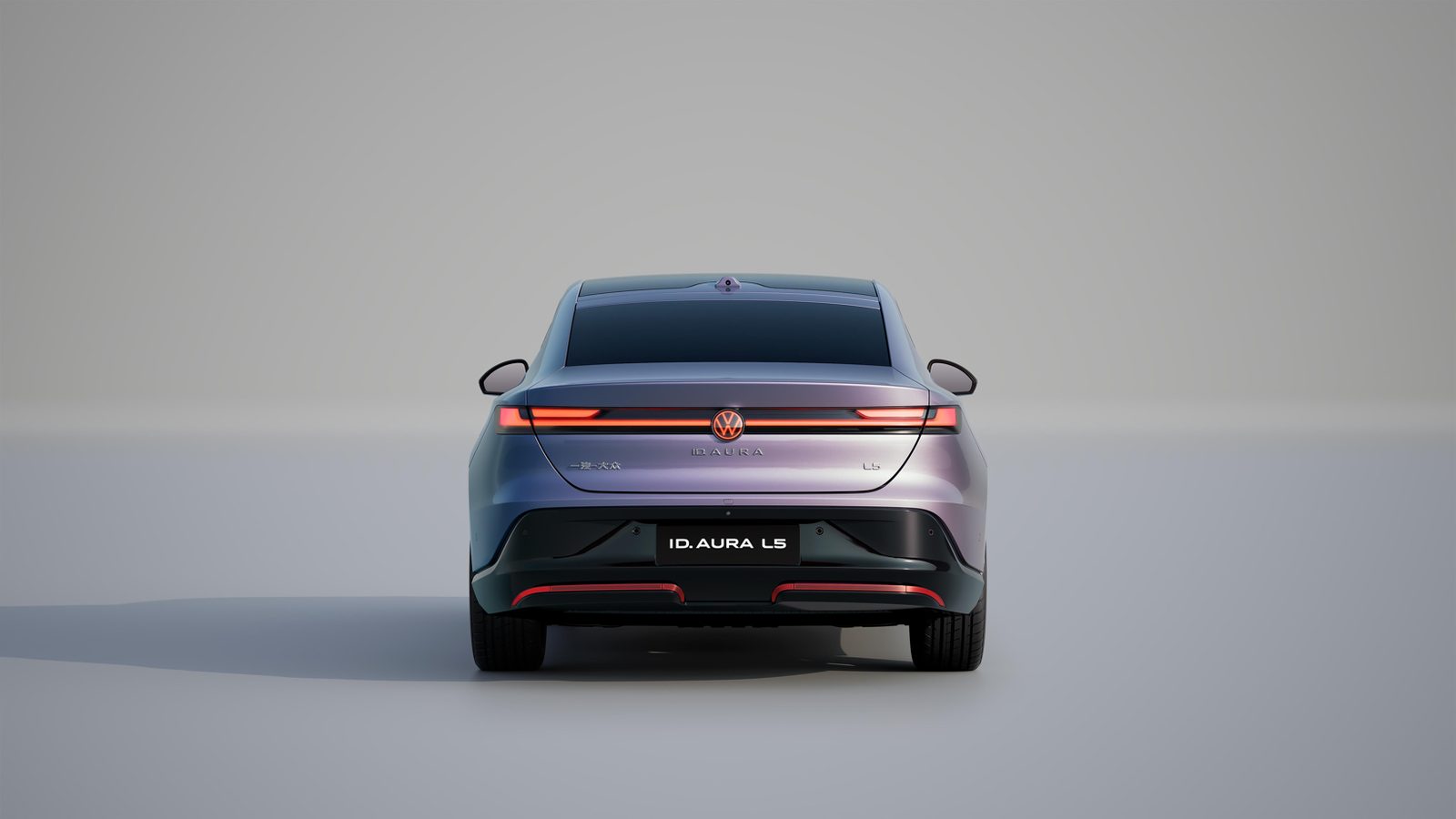 Volkswagen ID. AURA L5 2027 — экстерьер, вид сзади, рынок China
