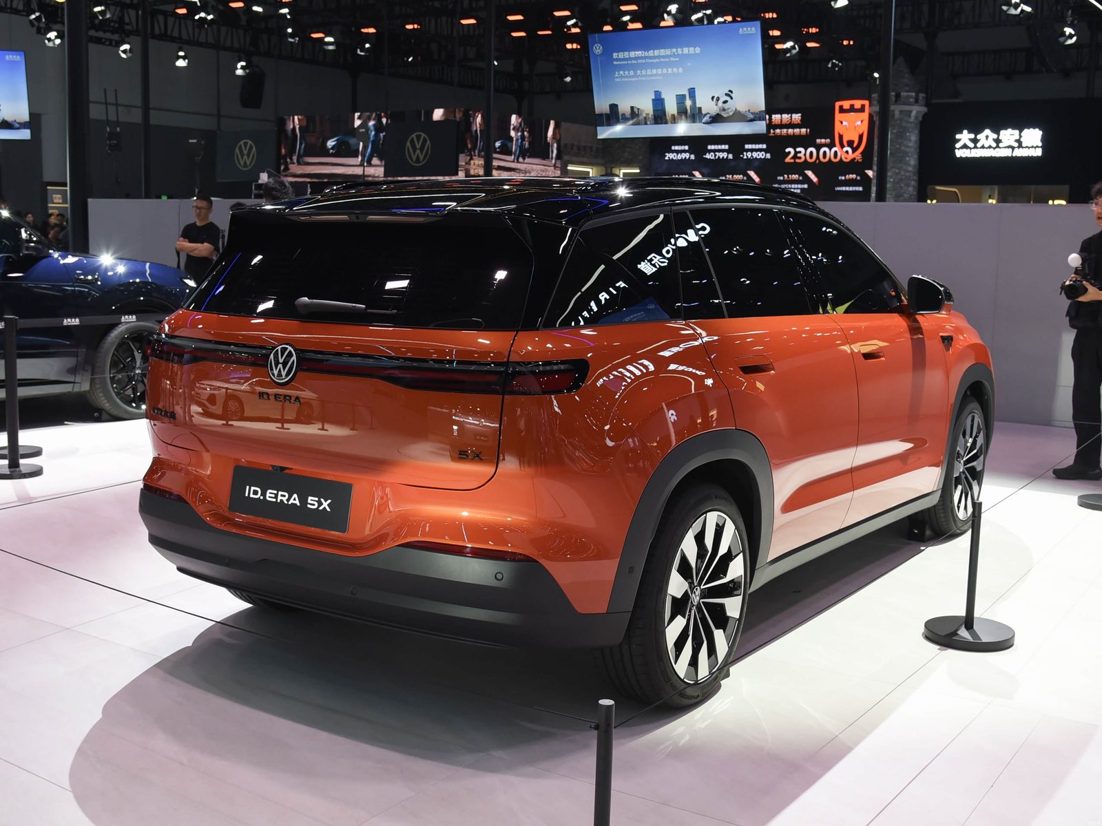 Volkswagen ID.ERA 5X 2026 — экстерьер, rear 3q alt, рынок china_reference