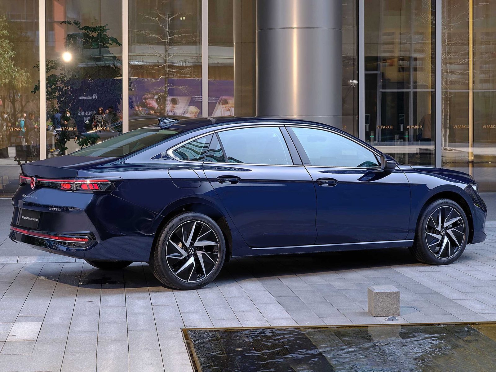 Volkswagen Magotan PHEV China 2026 — экстерьер, rear side