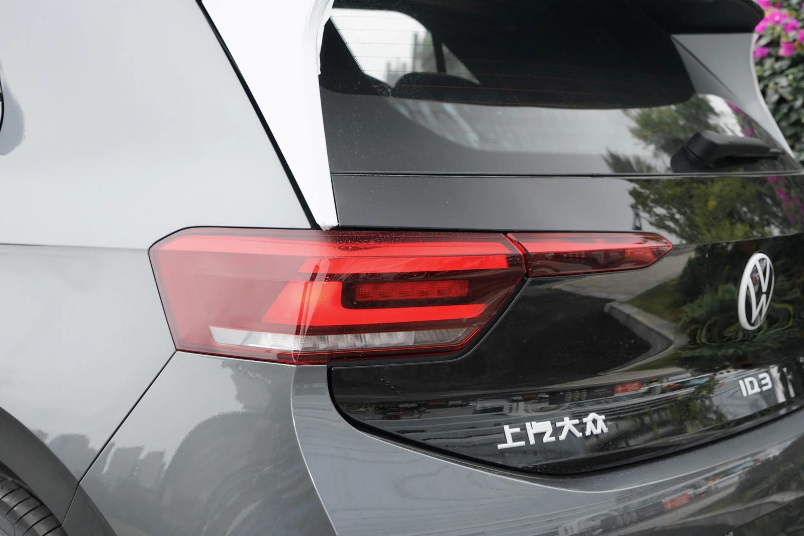 Volkswagen ID.3 China 2026 — экстерьер, taillight detail, рынок China