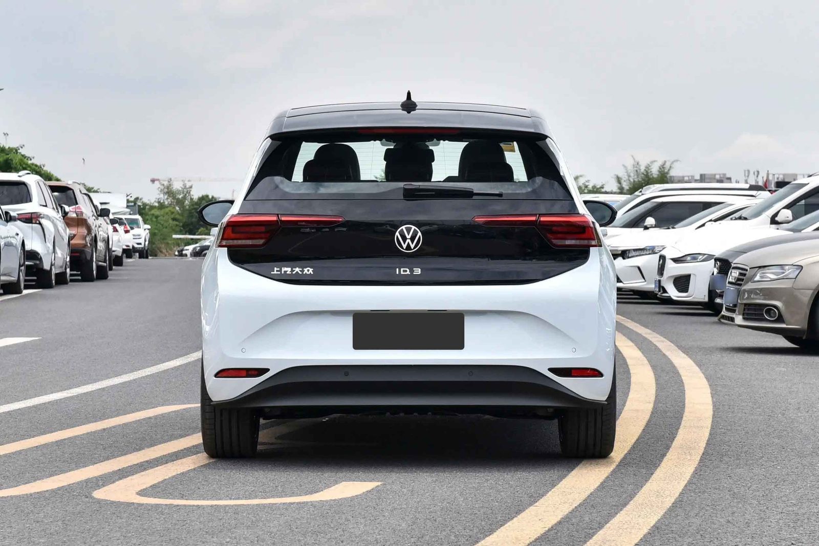 Volkswagen ID.3 China 2026 — экстерьер, вид сзади, рынок internal_mvp