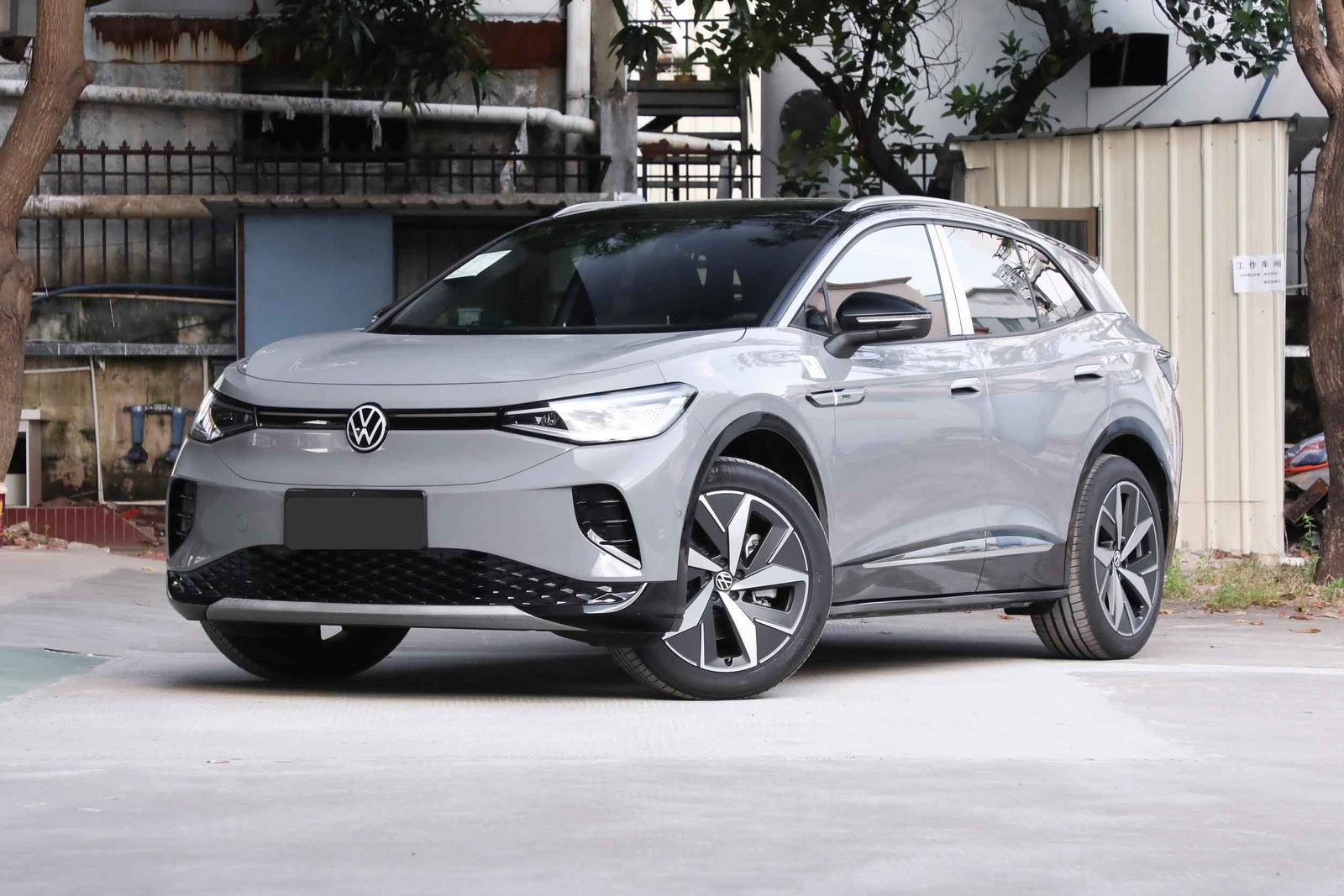 Volkswagen ID.4 CROZZ China 2026 — экстерьер, вид спереди 3/4, рынок internal_mvp