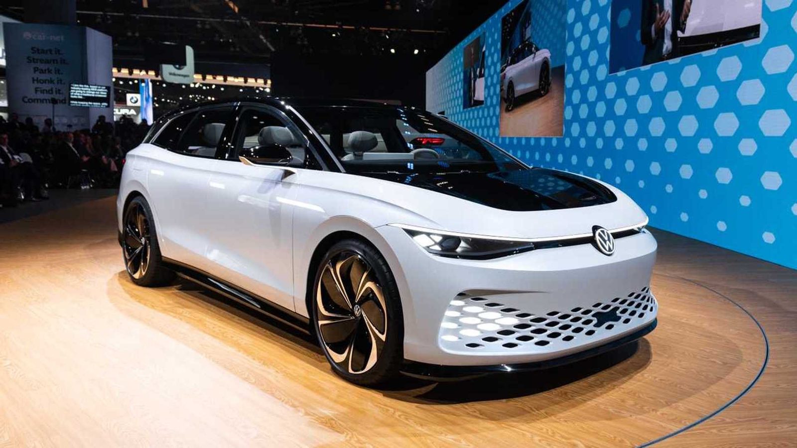 Volkswagen ID.7 Vizzion China 2024 — экстерьер, вид сбоку, рынок internal_mvp