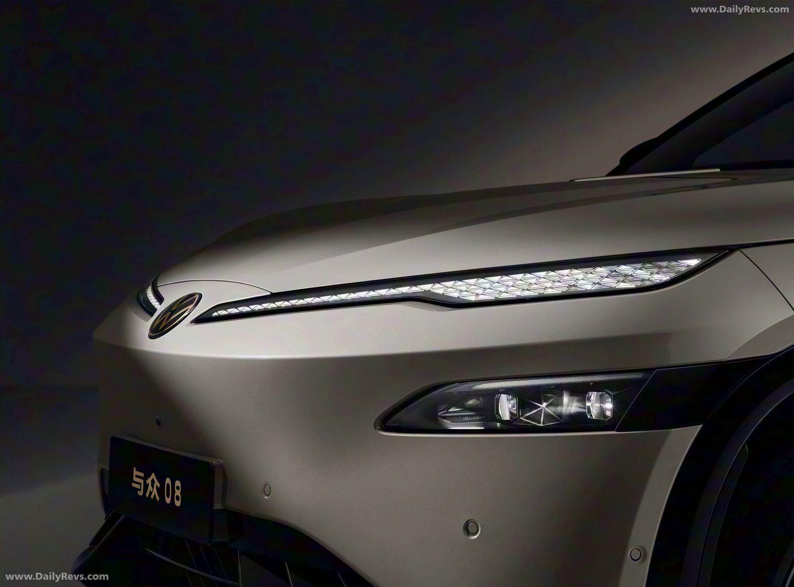 Volkswagen ID.UNYX 08 China 2026 — экстерьер, вид сбоку, рынок internal_mvp