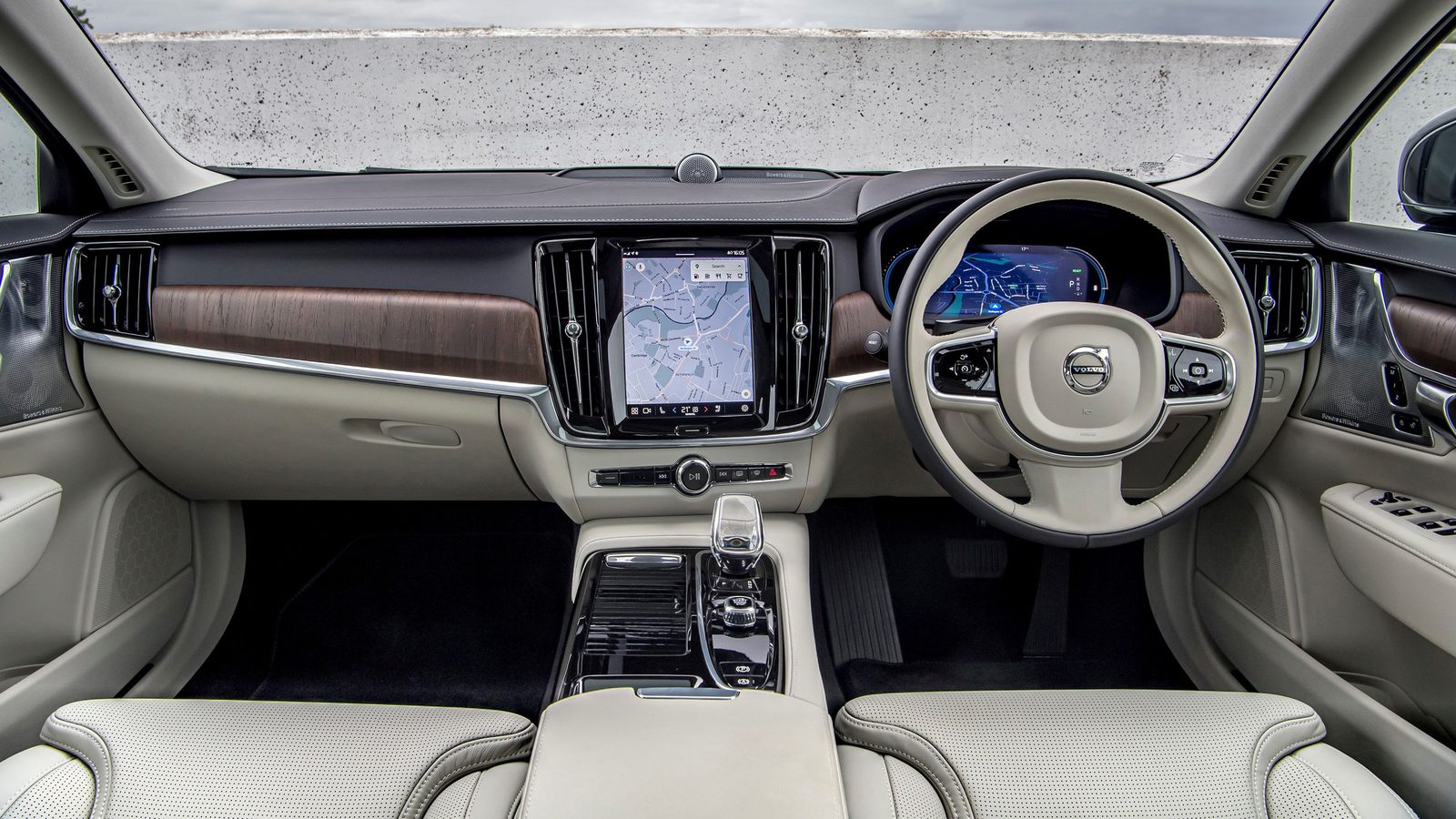 Volvo S90 T8 China 2026 — интерьер, второй ряд сидений, рынок internal_mvp