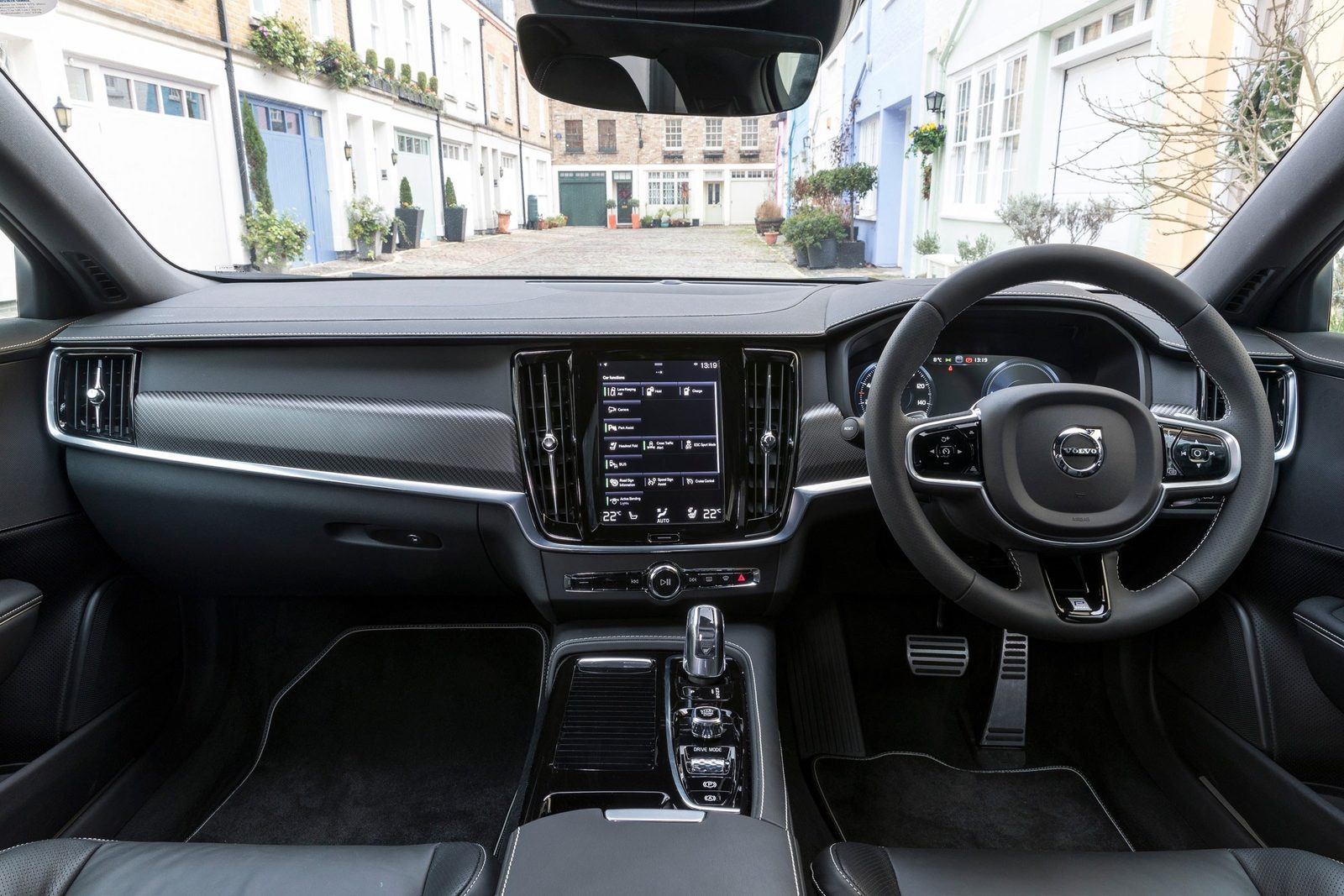 Volvo S90 T8 China 2026 — интерьер, второй ряд сидений, рынок internal_mvp
