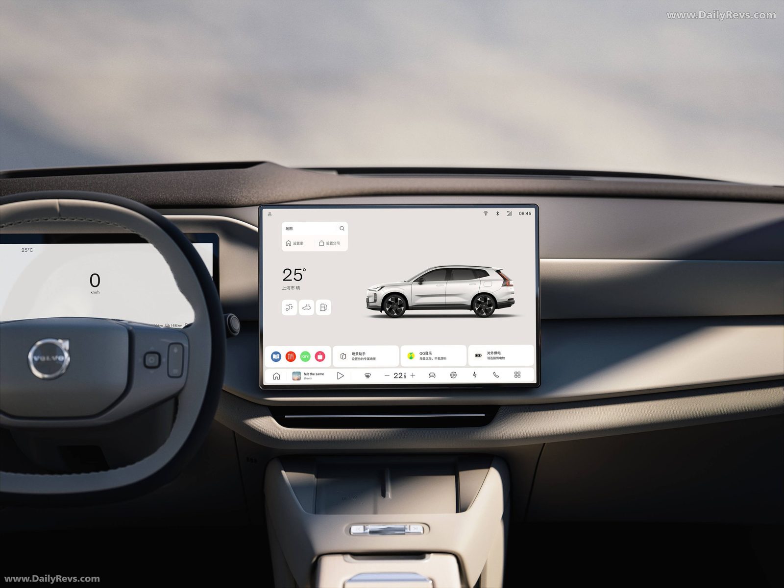 Volvo XC70 PHEV China 2025 — интерьер, второй ряд сидений, рынок internal_mvp