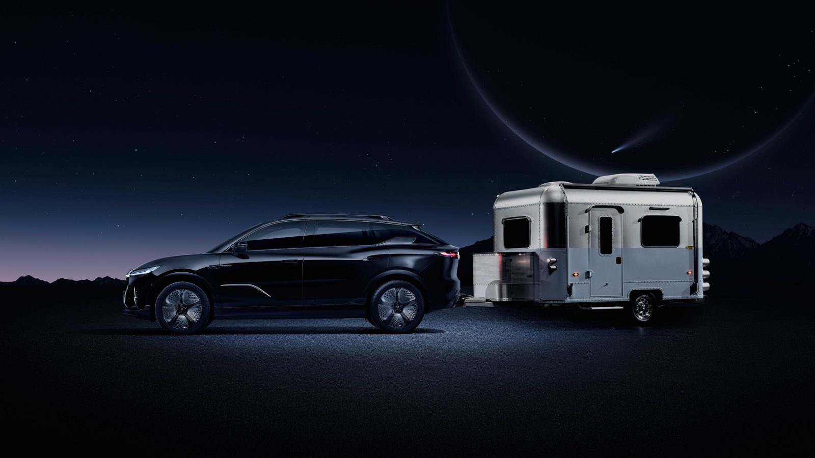 Voyah Zhiyin / Courage 2026 — экстерьер, lifestyle towing context, рынок global/export