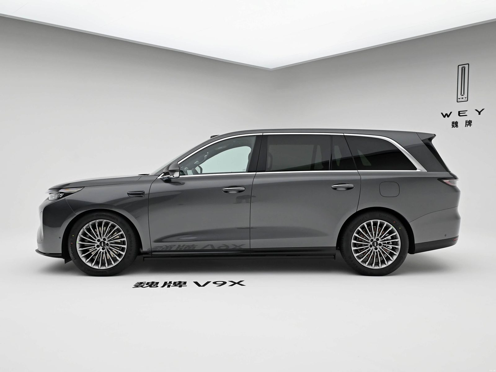 Wey V9X PHEV 2026 — экстерьер, вид сбоку, рынок China