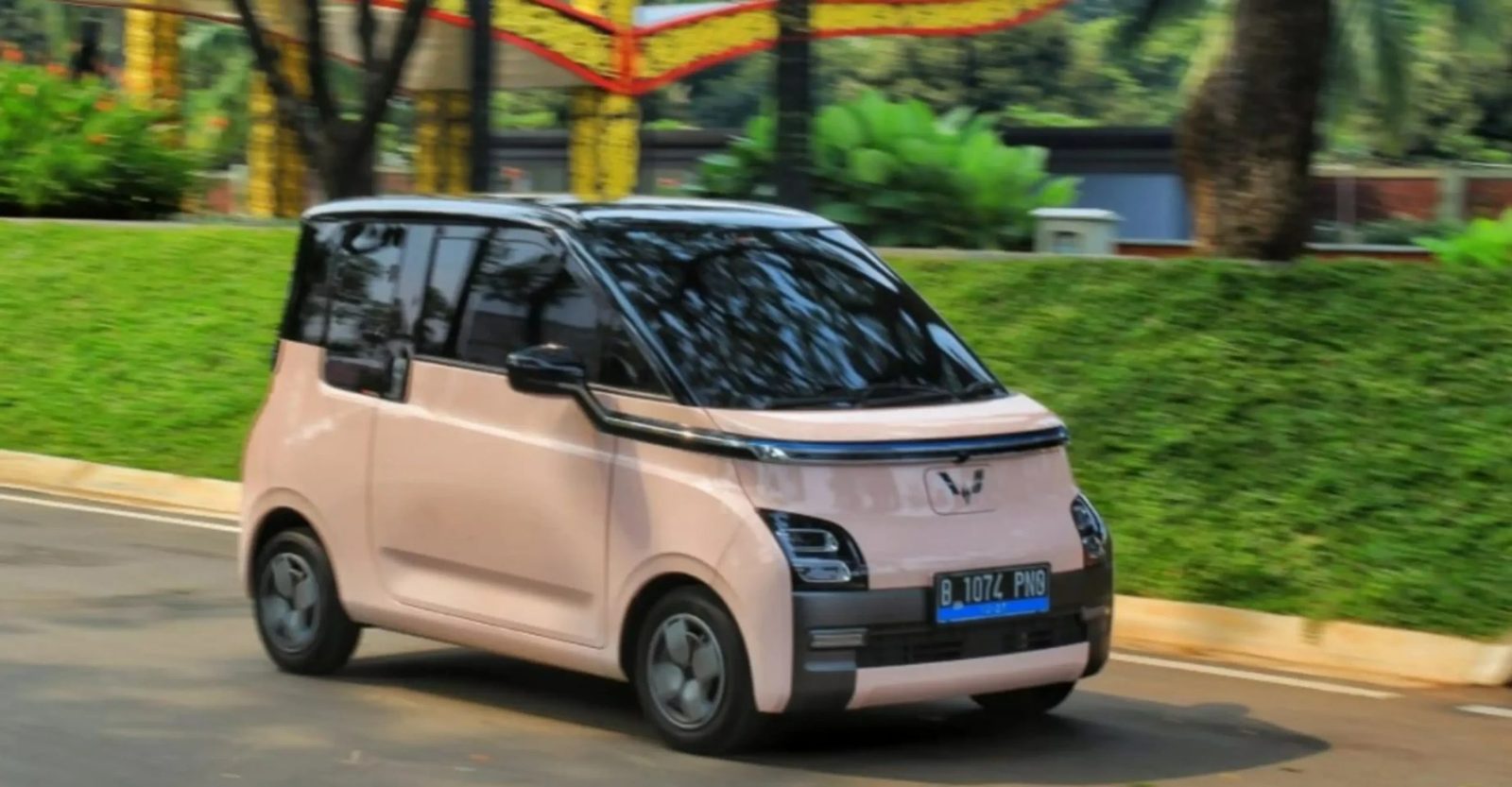 Wuling Air ev 2023 — главное фото модели, экстерьер, вид сбоку, рынок internal_mvp