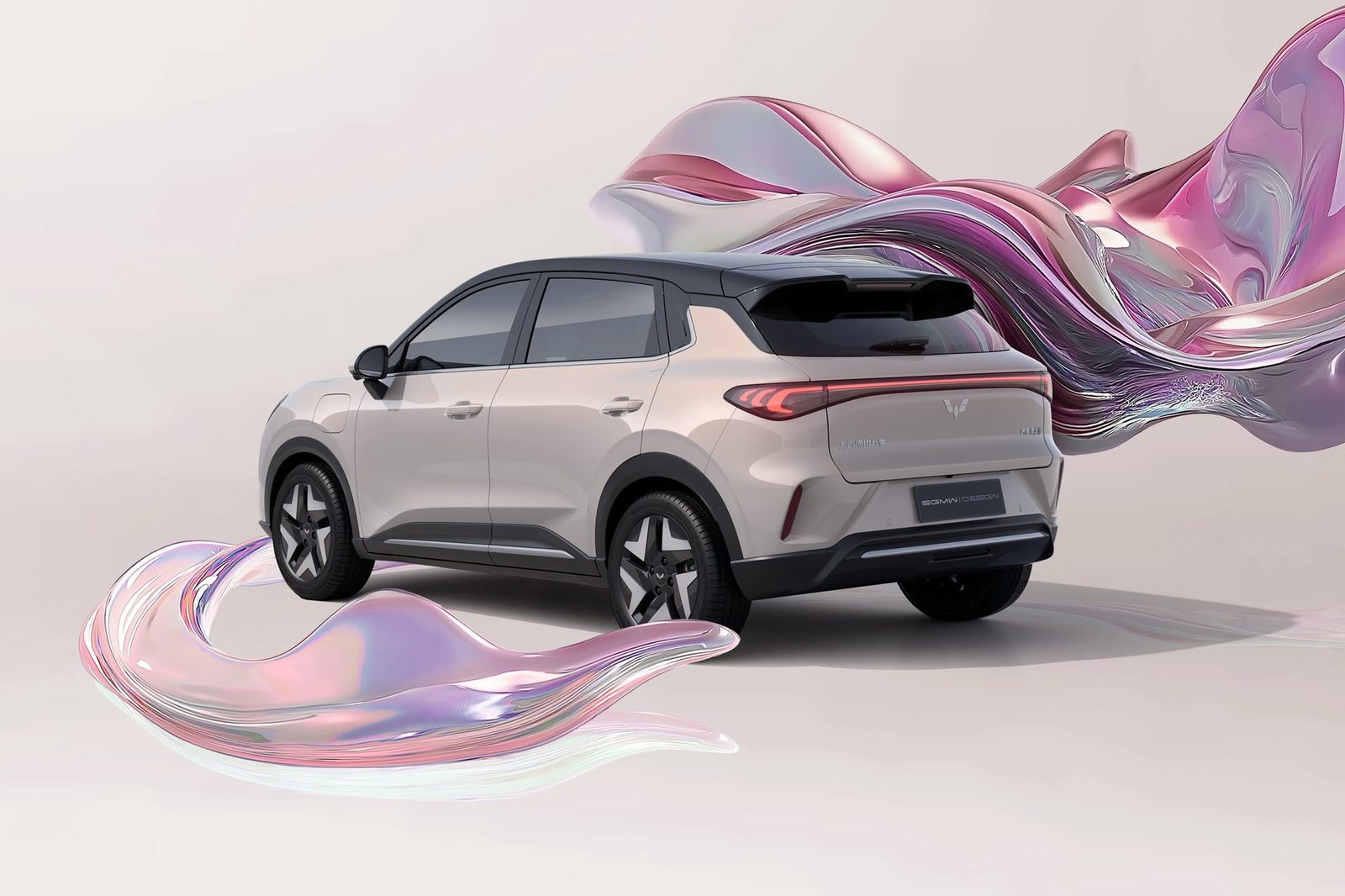 Wuling Bingo S 2026 — экстерьер, вид сзади 3/4, рынок internal_mvp