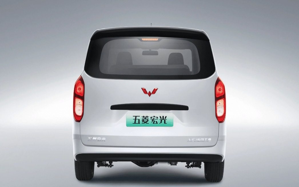 Wuling Hongguang EV 2025 — экстерьер, вид сзади, рынок China / commercial import