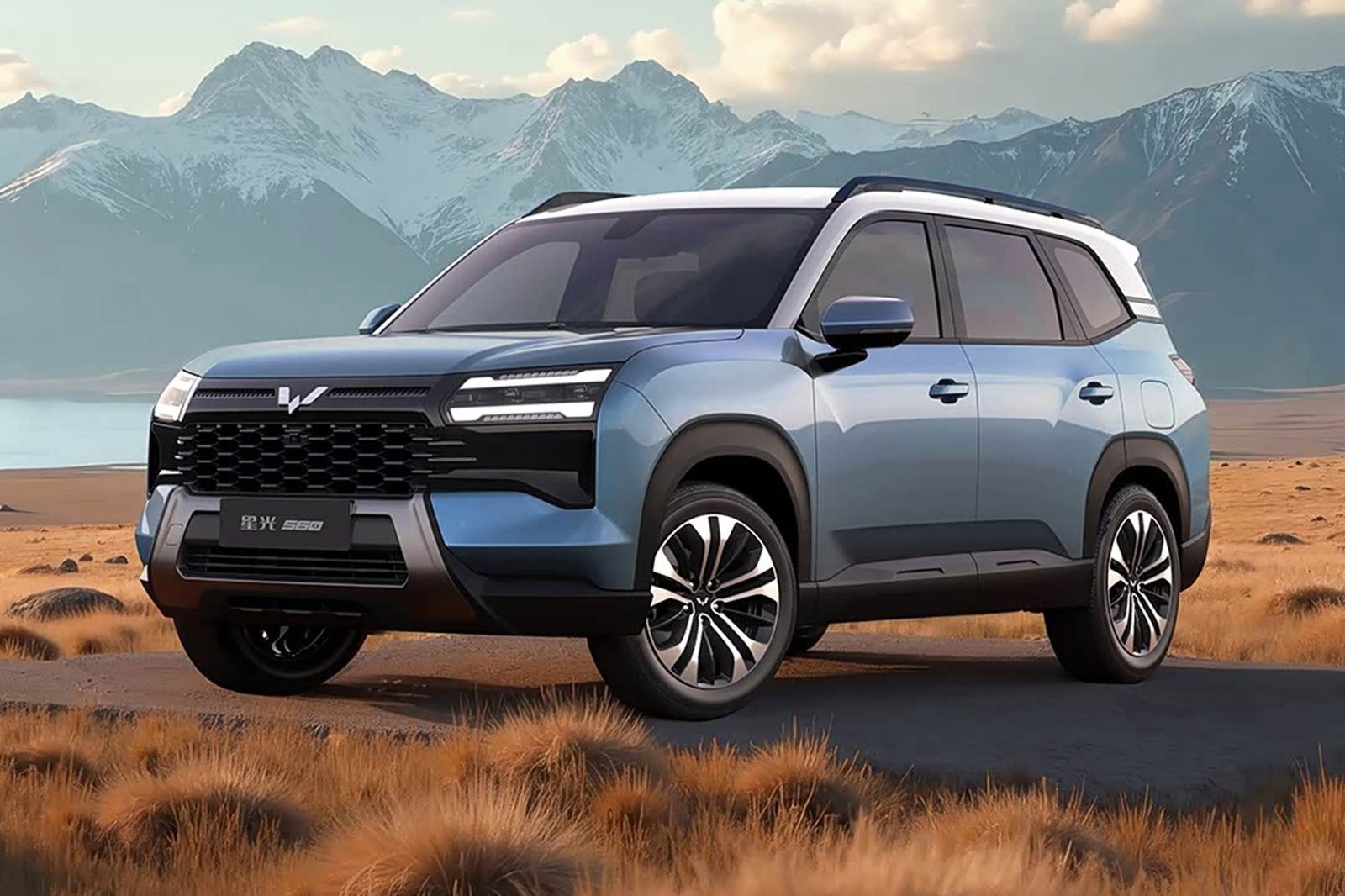 Wuling Starlight 560 EV 2026 — экстерьер, front 3q close