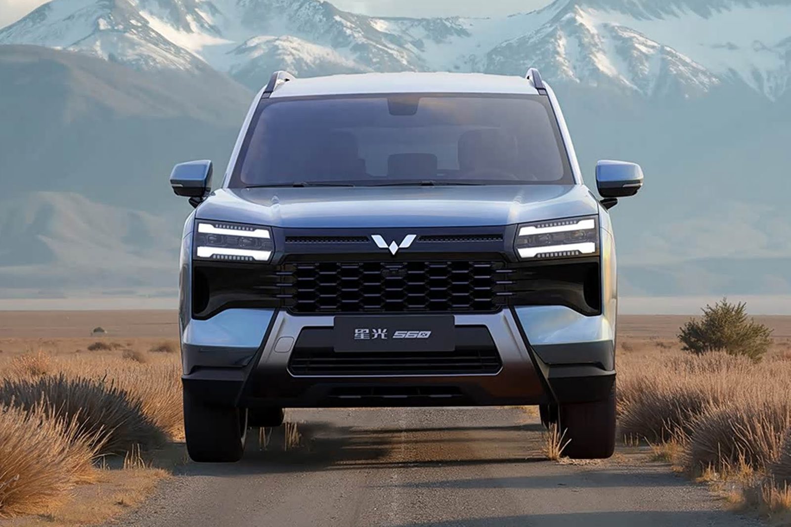 Wuling Starlight 560 EV 2026 — экстерьер, front detail