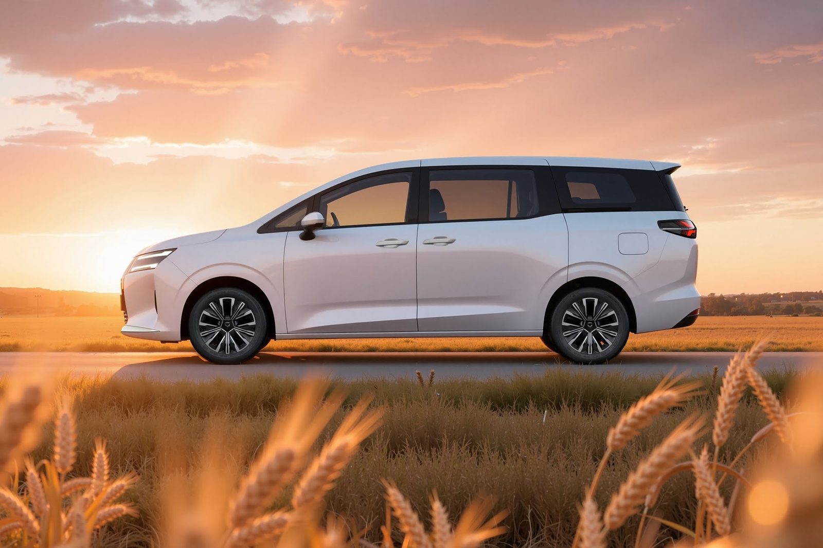 Wuling 730 EV 2026 — экстерьер, вид сбоку