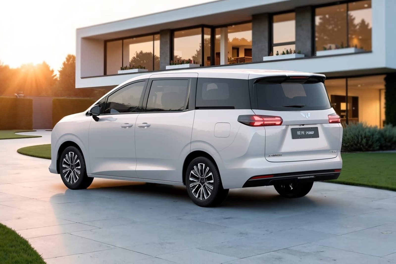 Wuling 730 PHEV 2026 — экстерьер, вид сбоку