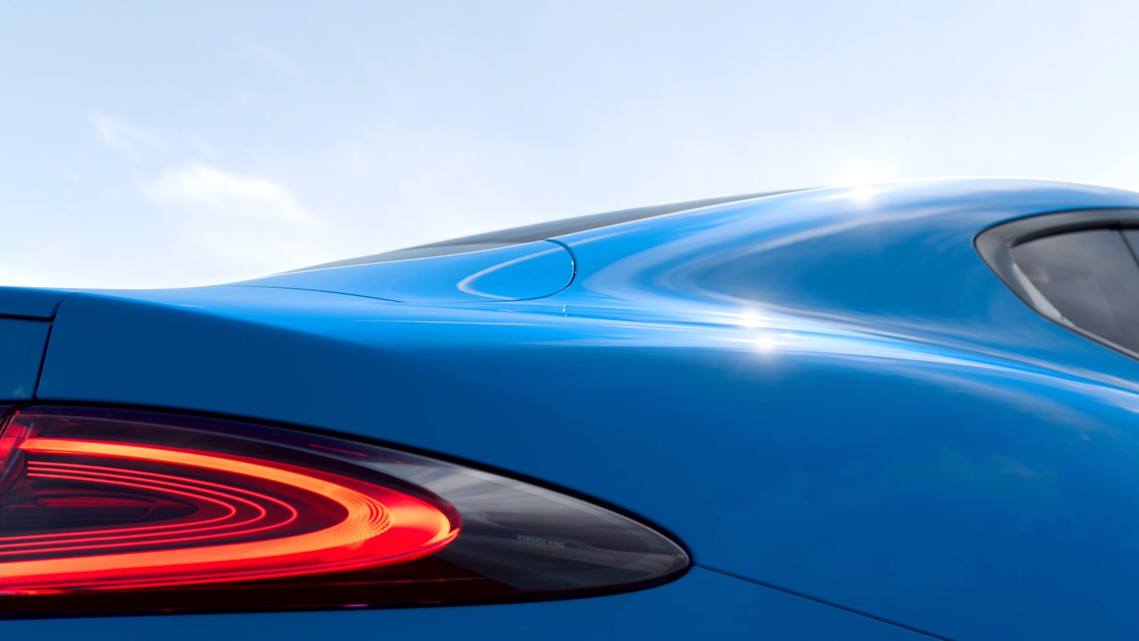 Xiaomi SU7 2024 — экстерьер, tail light detail, рынок china_oem
