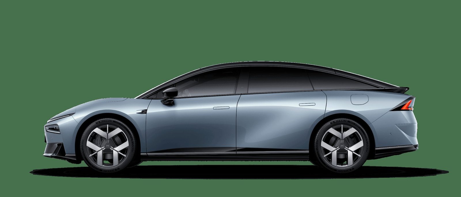 XPeng P7+ BEV 2026 — экстерьер, side profile, рынок China OEM