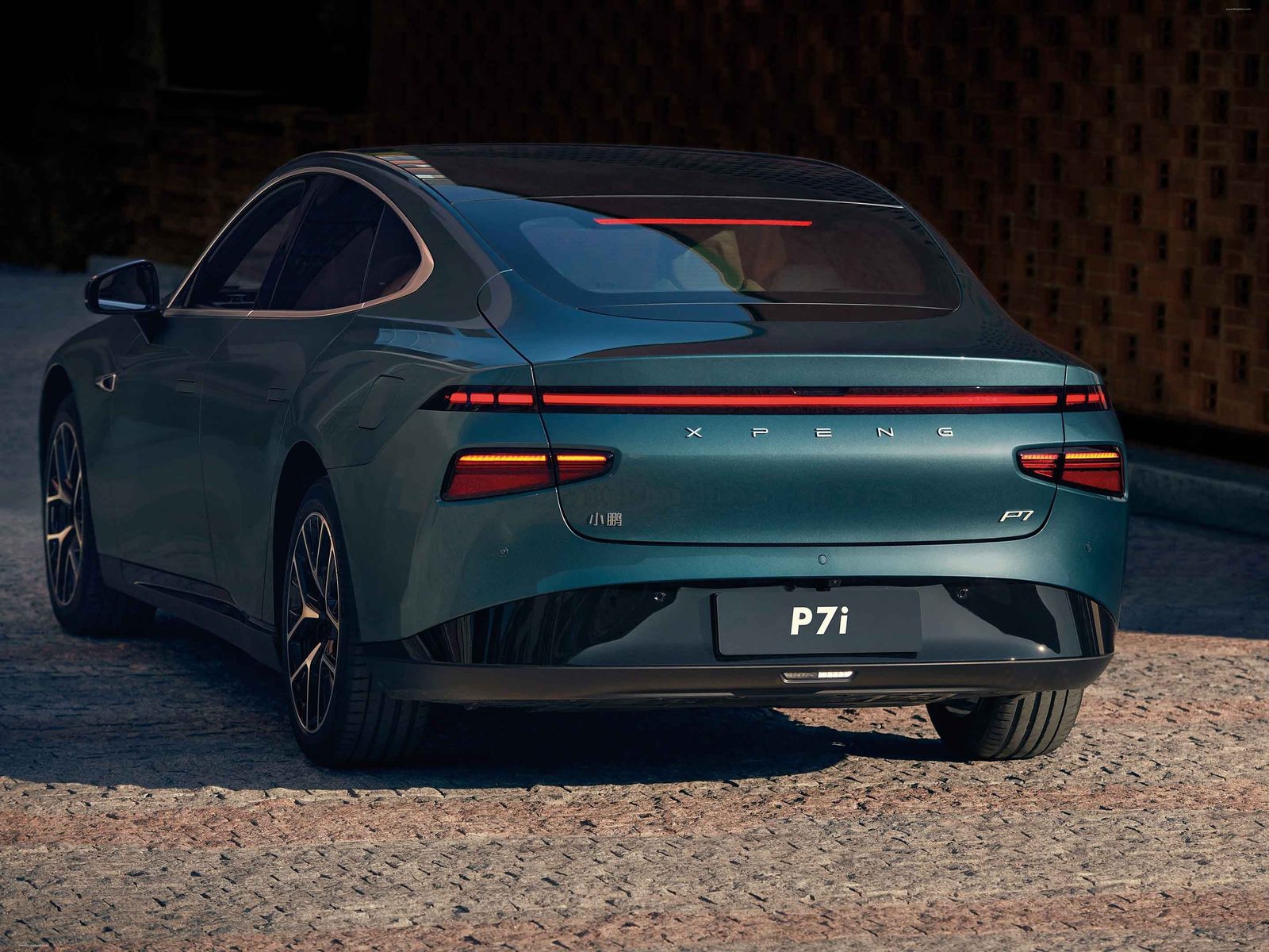 XPeng P7 / P7i 2024 — экстерьер, rear detail, рынок China / global P7 family