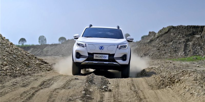 Zhengzhou Nissan Pickup Rich 7EV 2025 — экстерьер, вид спереди, рынок export