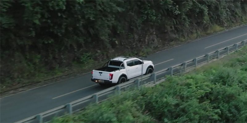 Zhengzhou Nissan Pickup Rich 7EV 2025 — экстерьер, вид сзади 3/4, рынок export