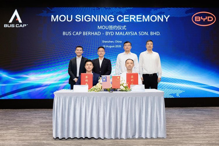 BYD Malaysia and Bus Cap explore new energy CV platform