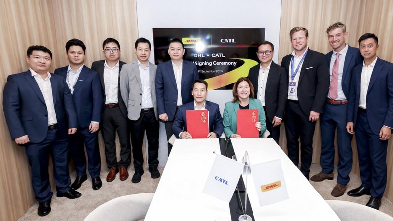 CATL, DHL sign new pact to advance road freight electrification in Europe