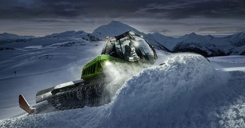 Prinoth is getting charged up for winter with a little help from Scania