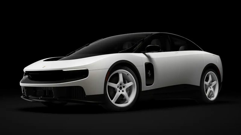 Ferrari’s first Luce electric vehicle sells to US billionaire for $A56 million, with funds going to charity