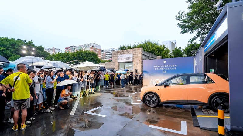 Nio launches first fifth-gen swap stations in 7 cities, opening network to Firefly