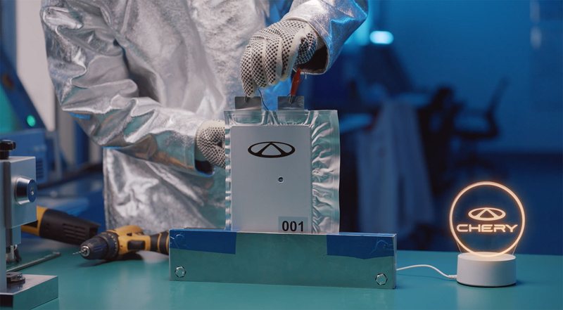 Chery targets 2027 vehicle validation for 400 Wh/kg all-solid-state battery