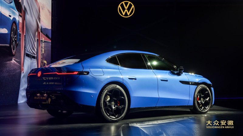 VW targets China's electric sedan market with Xpeng-powered ID. UNYX 09