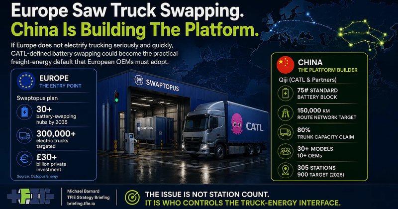 CATL Is Building The Electric-Truck Platform Europe May Have To Join