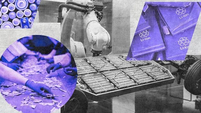 China and the West are taking opposite paths on EV battery recycling