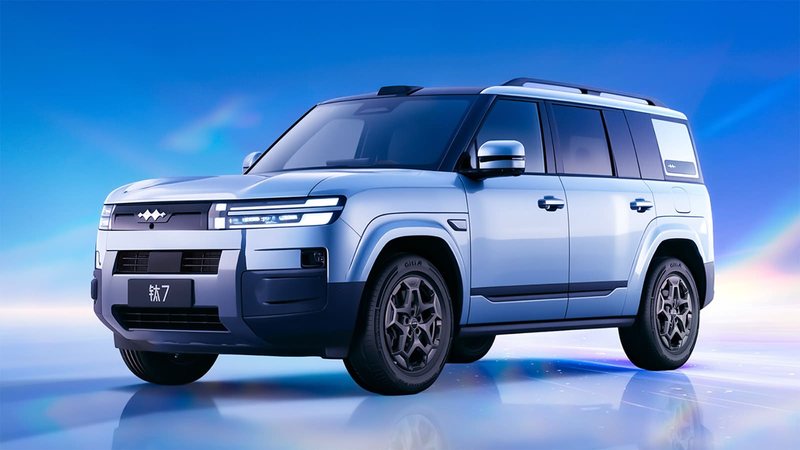 BYD Fang Cheng Bao launches Tai 7 DM long-range version with over 300 km EV range