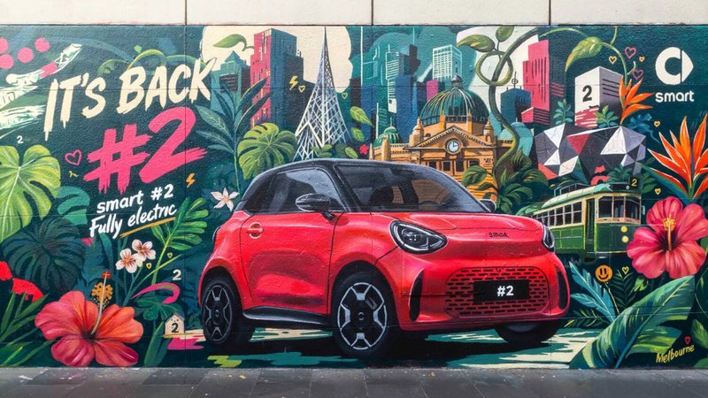 Smart launched an unusual marketing campaign for the #2 EV in China