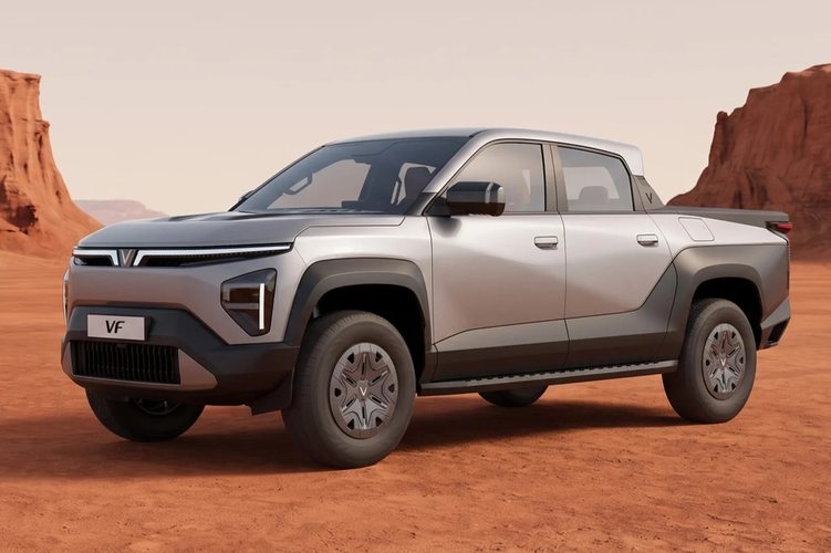 VinFast unveils VF Wild pickup truck as its first EREV