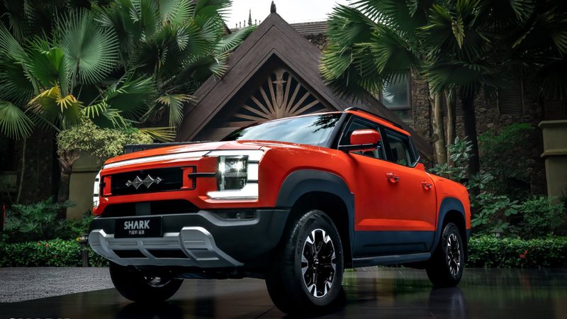 BYD teases China launch of Shark pickup over 2 years after overseas debut