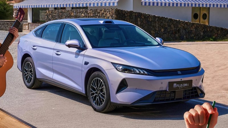 New BYD Qin Plus DM-i sedan launched in China with 220 km of EV range