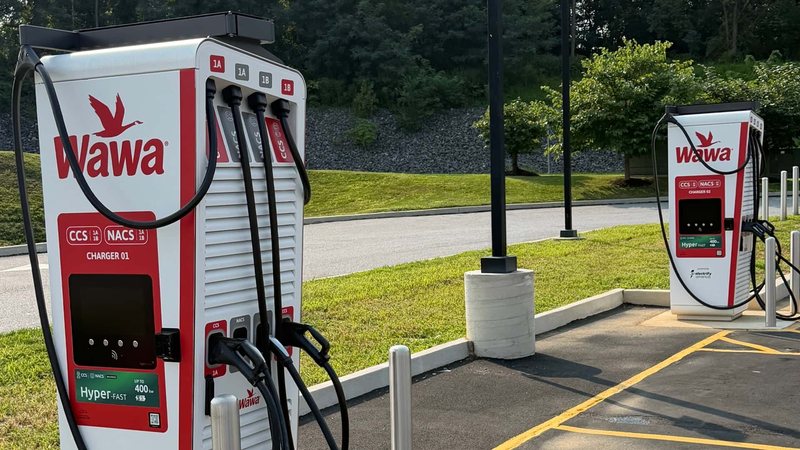 Wawa Branded EV Chargers Are Here Thanks To Electrify America