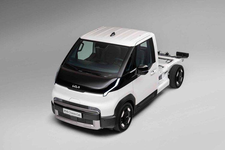 Kia PV5 Chassis Long Range gets 71.2 kWh battery as sole UK option