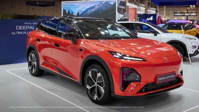 Changan Deepal S07 PHEV makes European debut at 40,280 USD