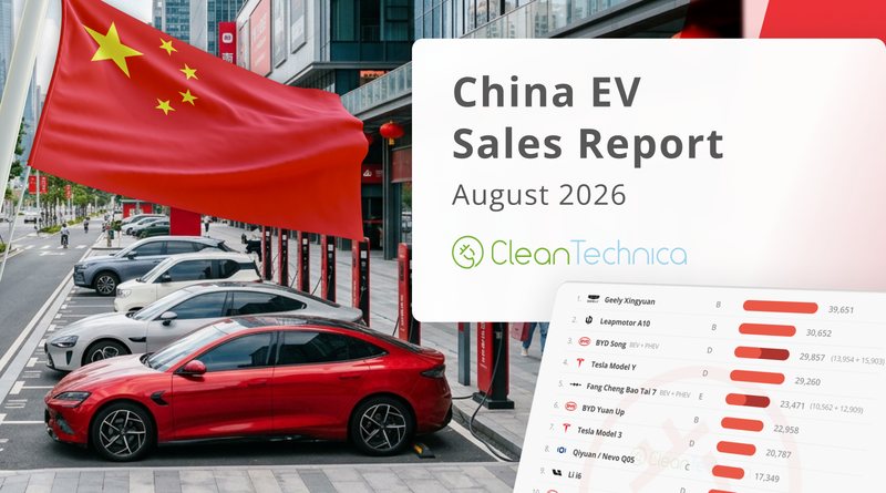 The Unstoppable Rise of Leapmotor — August’s China EV Sales Report (45% BEV Share)