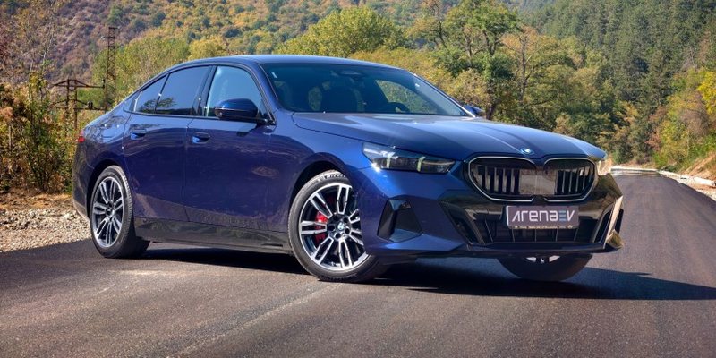 2026 BMW i5 xDrive40 real life range test with 19-inch wheels and summer tires