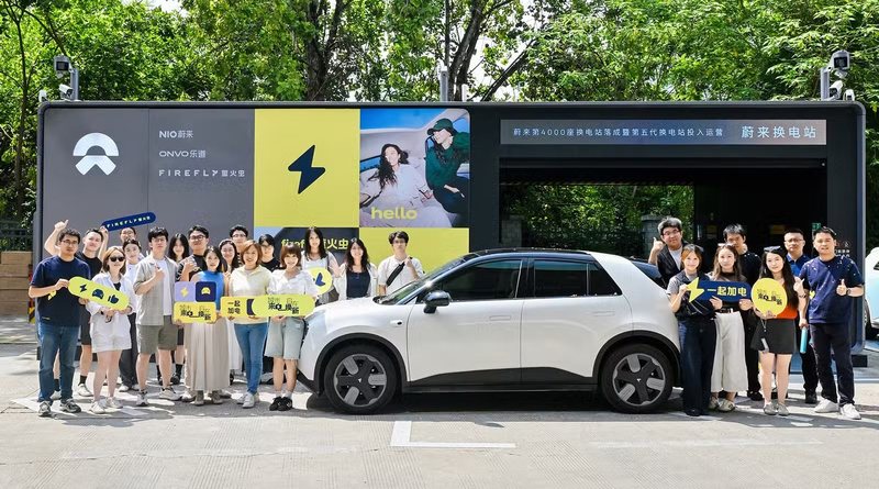 NIO Performs 1.2 Million Battery Swaps in Just 7 Days