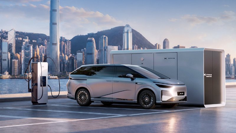 Xpeng's megawatt charging station goes live in Hong Kong, with Europe next