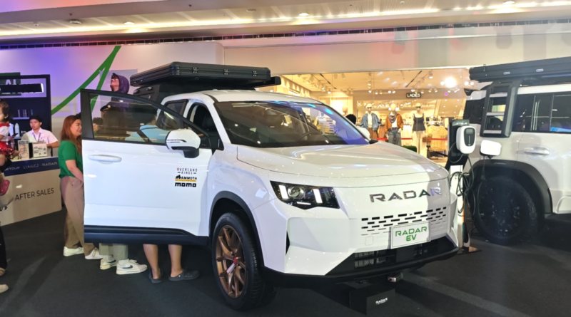 Radar EV Pickup Sales More Than Double in Philippines as Electric Trucks Gain Traction