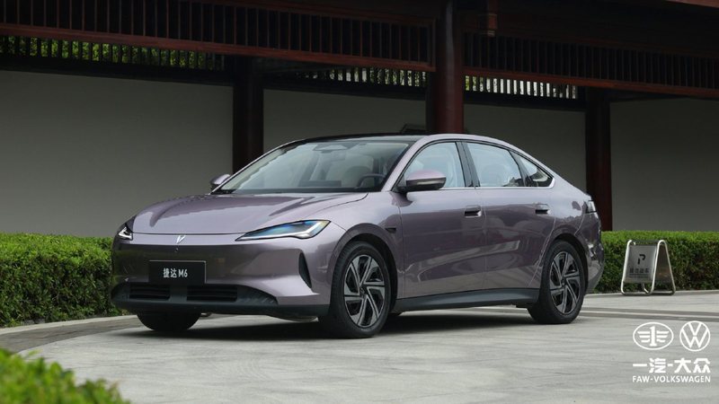 VW's Jetta brand opens pre-sales for M6 electric sedan in China, starting at about $11,900